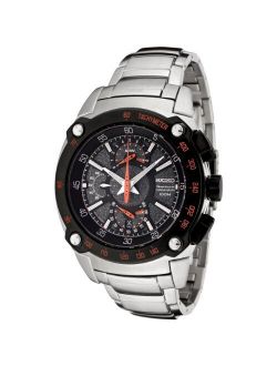 Men's SPC039 Sportura Flyback Chronograph Grey Dial Stainless Steel Watch