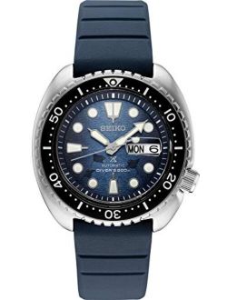 Prospex Special Edition SRPF77 Blue Silicone Automatic Day Date Diver's Watch
