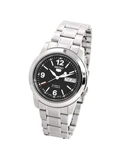 SNKE63J1 Mens 5 Automatic Black Dial Stainless Steel Watch