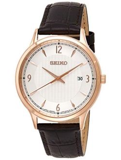 Brown Leather Watch-SGEH88P1
