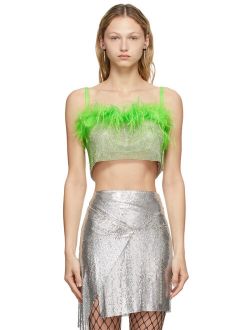 SSENSE Exclusive Green Crystal Aquila Tank Top