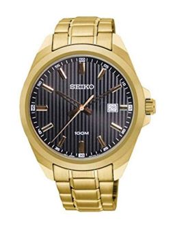 Men's SUR282P1 Stainless Steel Watch with Gold Stainless Steel Band