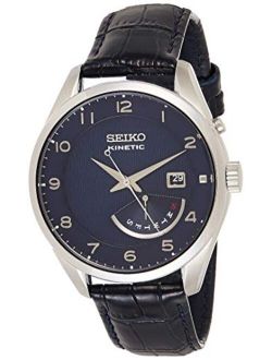 Men's Kinetic SRN061 Silver Stainless-Steel Fashion Watch