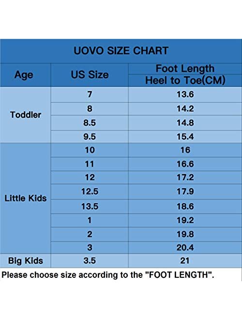 UOVO Boys Sandals Kids Sandals Hiking Athletic Closed-Toe Beach Summer Sandals for Boys Quick-Drying 