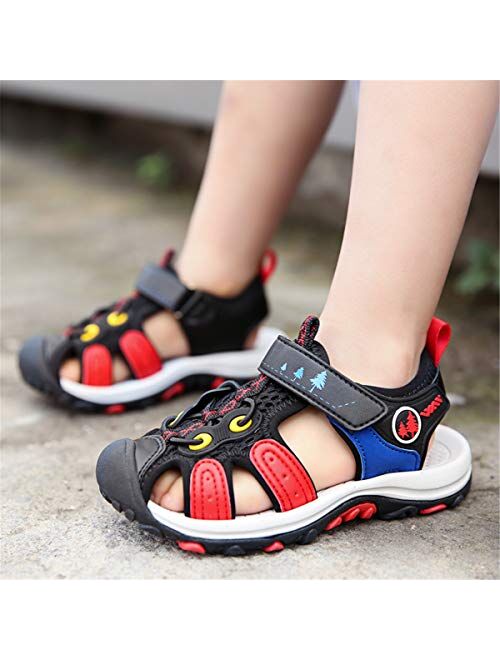 Boys Sandals Girls Sport Closed-Toe Kids Outdoor Hiking Beach Shoes Summer Breathable Lightweight