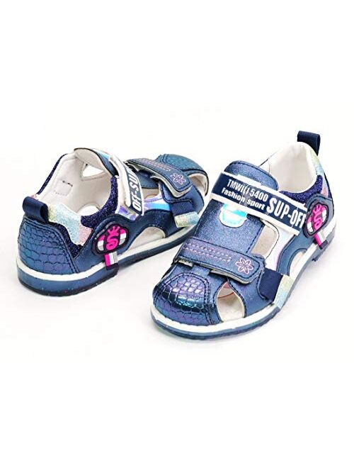 Children's Boys Girls Sport Shoes Closed Toe Kids Sports Sandals Boys Sandals Girls Summer Beach Sandals Beach Breathable Water Outdoor Athletic Shoes Boys Girls Sandals 