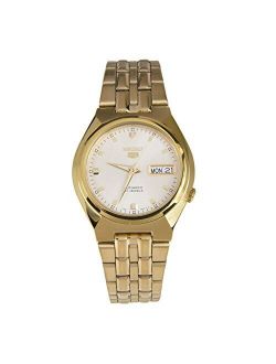 Men's Automatic Gold Plated w/White Dial