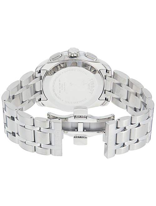 Tissot Men's 'Couturier' White Dial Stainless Steel Watch T035.617.11.031.00