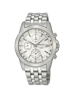 Stainless Steel Chronograph Mens Watch SNDC05