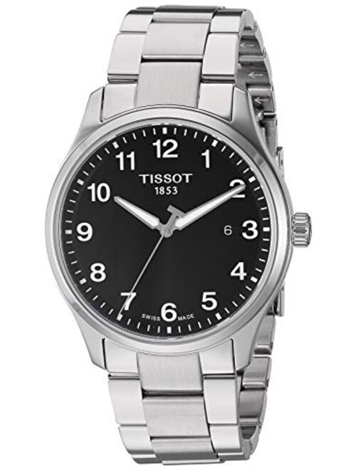 Tissot mens Gent XL Stainless Steel Casual Watch Grey T1164101105700