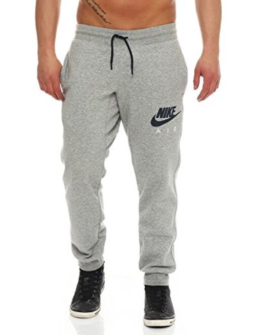 Nike Air Sweatpant Jog Pant AW77 Heritage Fleece Tracksuit Bottoms Grey 727369 063 New