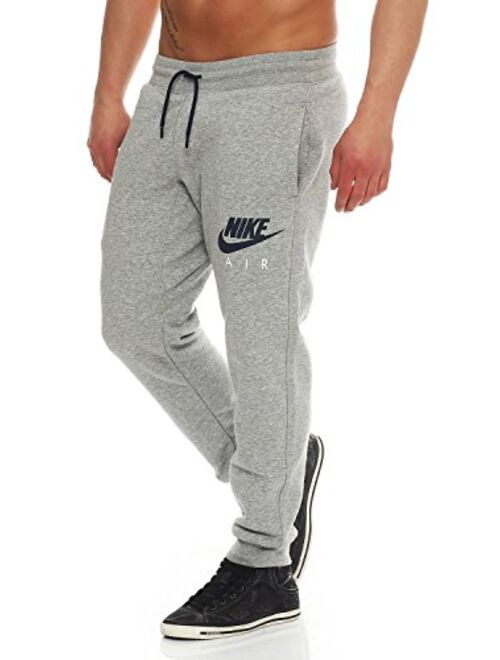 Nike Air Sweatpant Jog Pant AW77 Heritage Fleece Tracksuit Bottoms Grey 727369 063 New