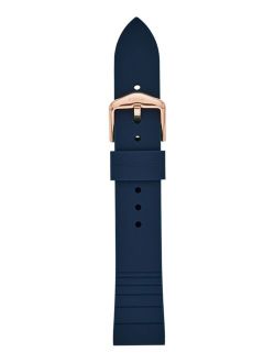 Unisex Sport Navy Silicone Smart Watch Strap