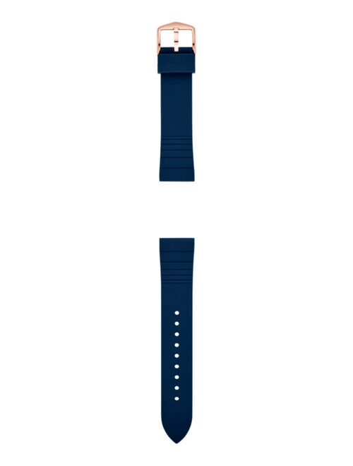 Fossil Unisex Sport Navy Silicone Smart Watch Strap