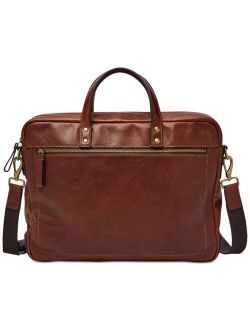 Men's Haskell Leather Briefcase