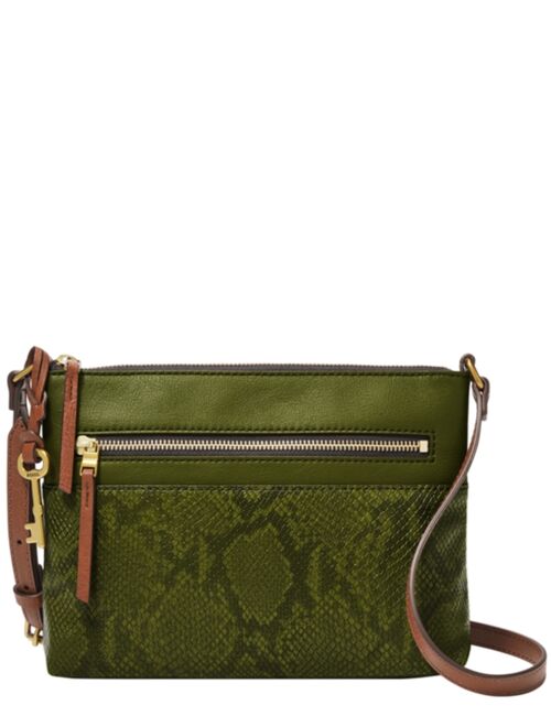 Fossil Women's Fiona Leather East West Crossbody