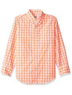 Amazon/ J. Crew Brand- LOOK by crewcuts Boys' Long Sleeve Gingham Shirt