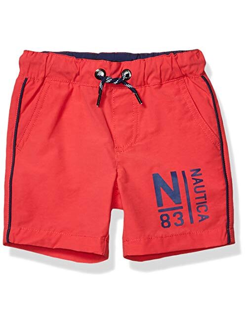 Nautica Boys' Mid-Length Pull on Shorts