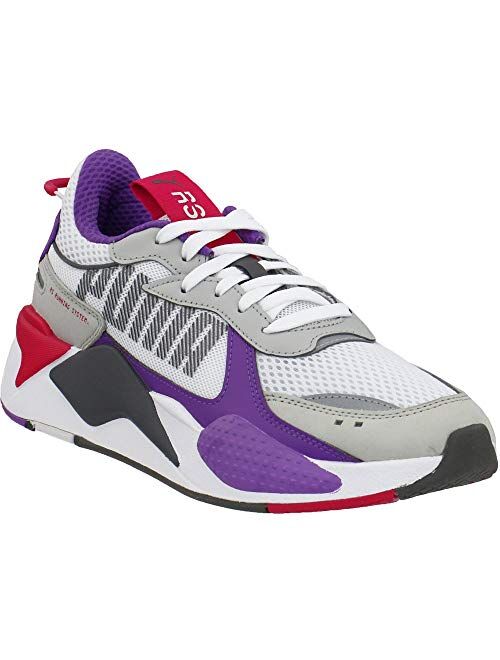 PUMA Womens Rs-X Bold Lace Up Sneakers Shoes Casual - Multi,Off White