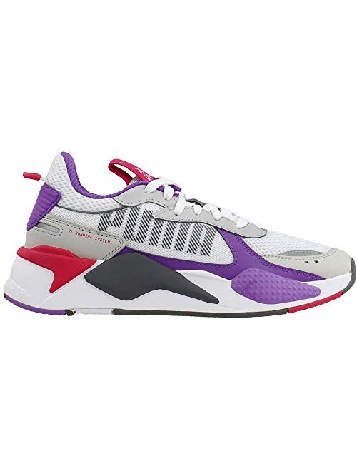 PUMA Womens Rs-X Bold Lace Up Sneakers Shoes Casual - Multi,Off White