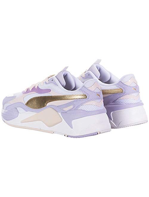 PUMA Womens Rs-X3 C+S Lace Up Sneakers Shoes Casual - Purple