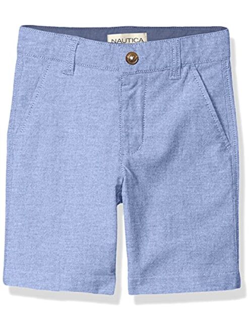 Nautica Boys' Flat Front Shorts