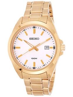 neo Classic Mens Analog Quartz Watch with Stainless Steel Bracelet SUR280P1
