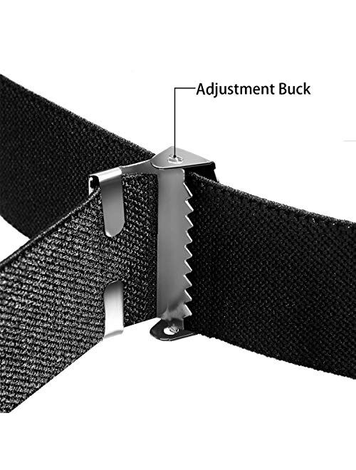 No Buckle Stretch Buckle Free Belt Women , Invisible Adjustable Elastic Buckle Free Belt for Jeans