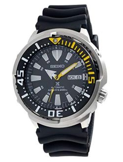Prospex Mens 'Baby Tuna' Automatic Diver's 200m Silicone Strap Watch SRPE87K1