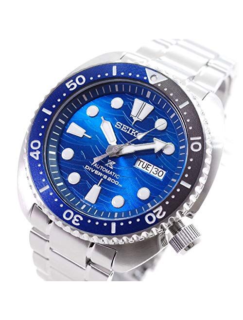 Seiko Prospex SaveThe Ocean Turtle Shark SRPD21K1 Man Steel Automatic Watch