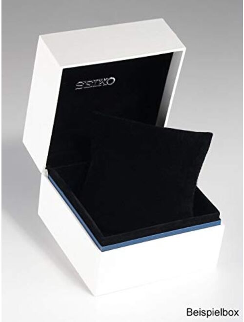 Seiko Presage Blue Enamel Crescent Sapphire Roman Multi Dial Watch SPB091J1