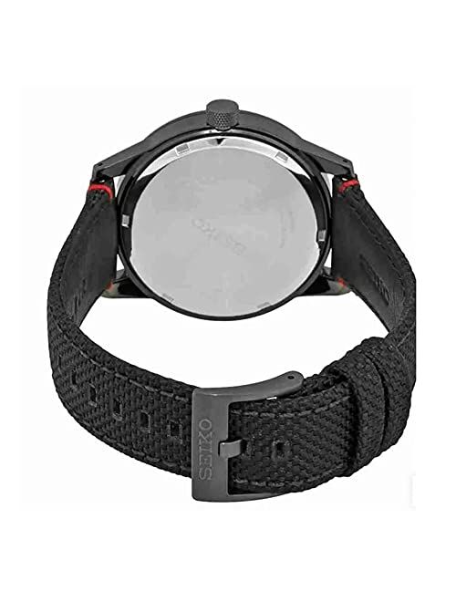 Seiko neo Sports Mens Analog Quartz Watch with Nylon Bracelet SUR271P1