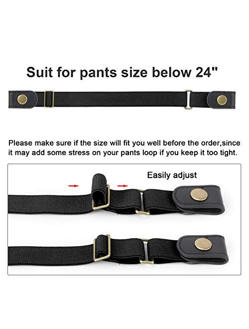 No Buckle Free Belt Stretch for Child Boys and Girls Buckle Free Kids Belt Up to 24 Inches