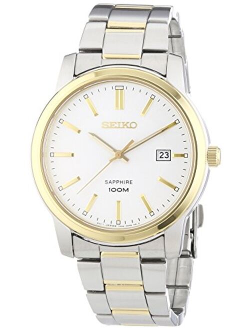 Seiko Silver Dial Stainless Steel Mens Watch SGEH06P1