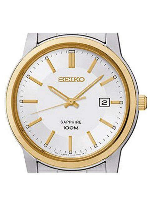 Seiko Silver Dial Stainless Steel Mens Watch SGEH06P1
