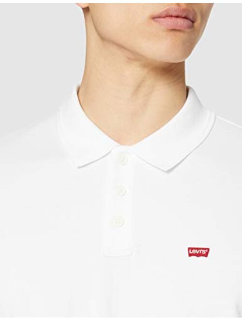 Levi's Men's Housemark Poloshirt, White