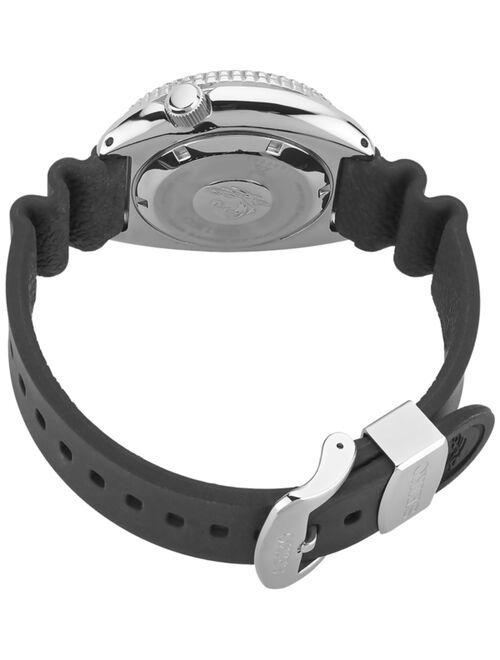 Seiko Men's Automatic Prospex Diver Black Silicone Strap Watch 45mm