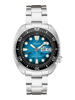 Men's Prospex Blue Manta Ray Diver Stainless Steel Bracelet Watch 45mm - A Special Edition
