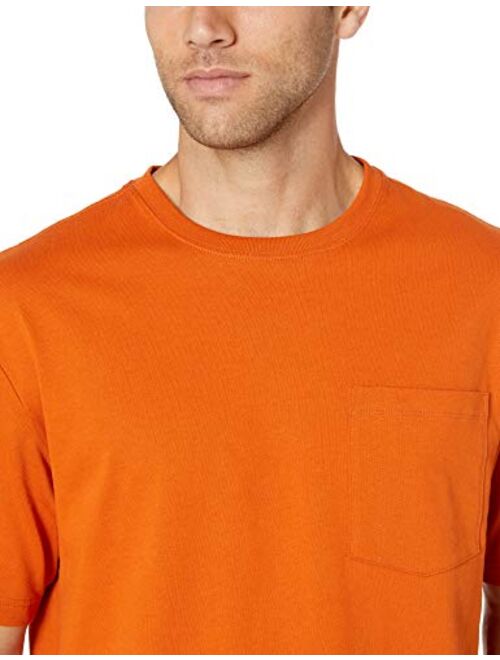 Amazon Essentials Men's Short-Sleeve Heavyweight Workwear Pocket T-Shirt