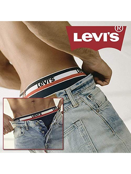 Levi's Mens Boxer Briefs Breathable Stretch Underwear 4 Pack