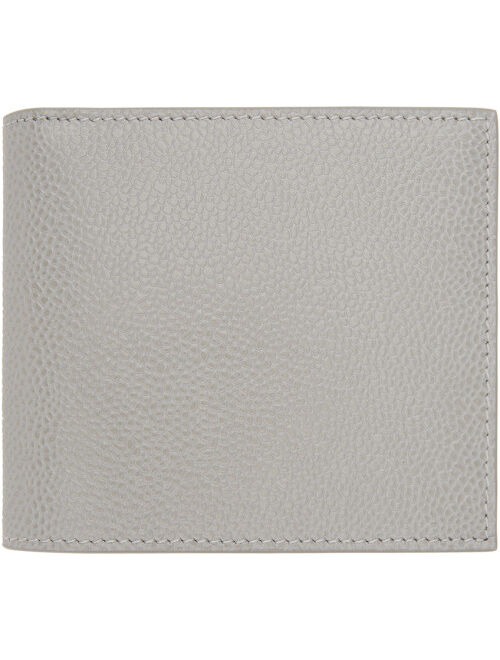 Grey Diagonal Stripe Bifold Wallet