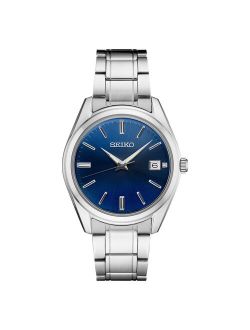 Men's Essentials Stainless Steel Watch with Blue Dial - SUR309