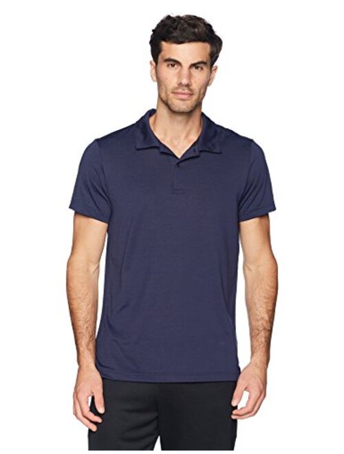 Amazon Brand - Peak Velocity Men's Aeros Performance Short Sleeve Quick-dry Athletic-Fit Polo Shirt