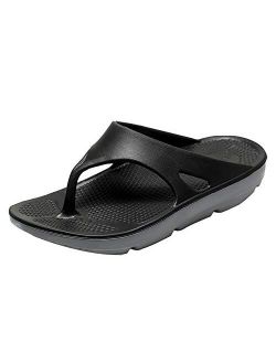 Men's Arch Support Flip Flop Comfort Thong Sandals Sport Beach Slippers