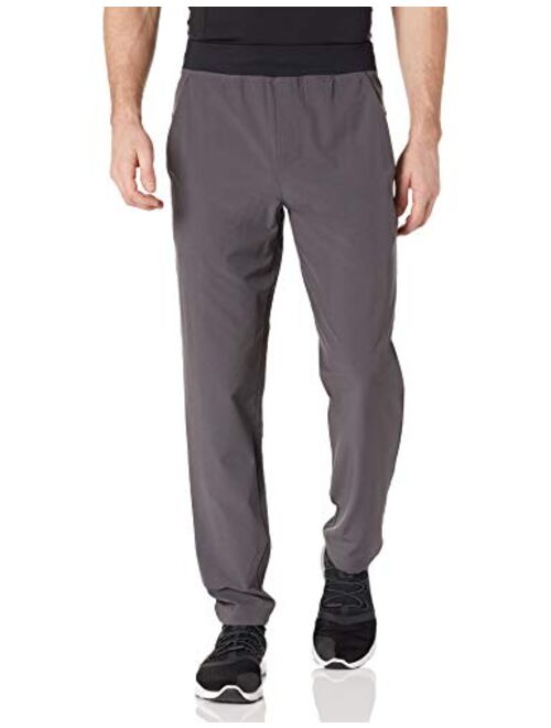 Amazon Brand - Peak Velocity Men's All Day Comfort Stretch Woven Athletic-Fit Pant