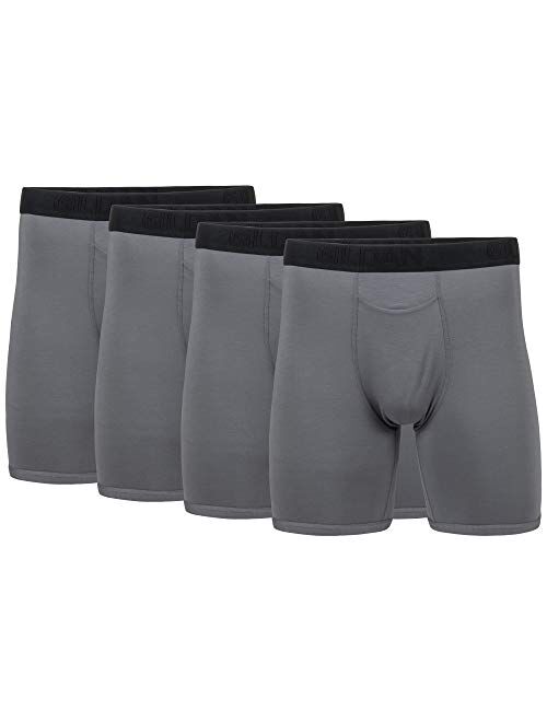 Buy Gildan Men's Modal Regular Leg Boxer Briefs, 4 Pack online | Topofstyle