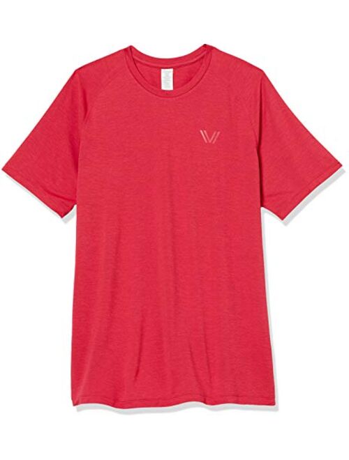 Amazon Brand - Peak Velocity Men's VXE Short Sleeve Quick-dry Loose-Fit T-Shirt