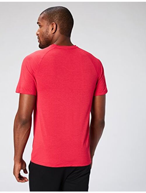 Amazon Brand - Peak Velocity Men's VXE Short Sleeve Quick-dry Loose-Fit T-Shirt