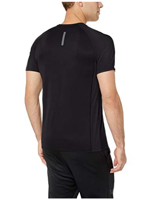 Amazon Brand - Peak Velocity Men's VXE Cloud Run Short Sleeve Quick-Dry Athletic-Fit T-Shirt