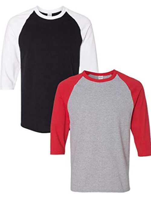 Gildan Heavy Cotton 3/4-Sleeve Raglan T-Shirt (G570)